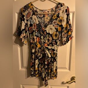 O’Neill floral print romper